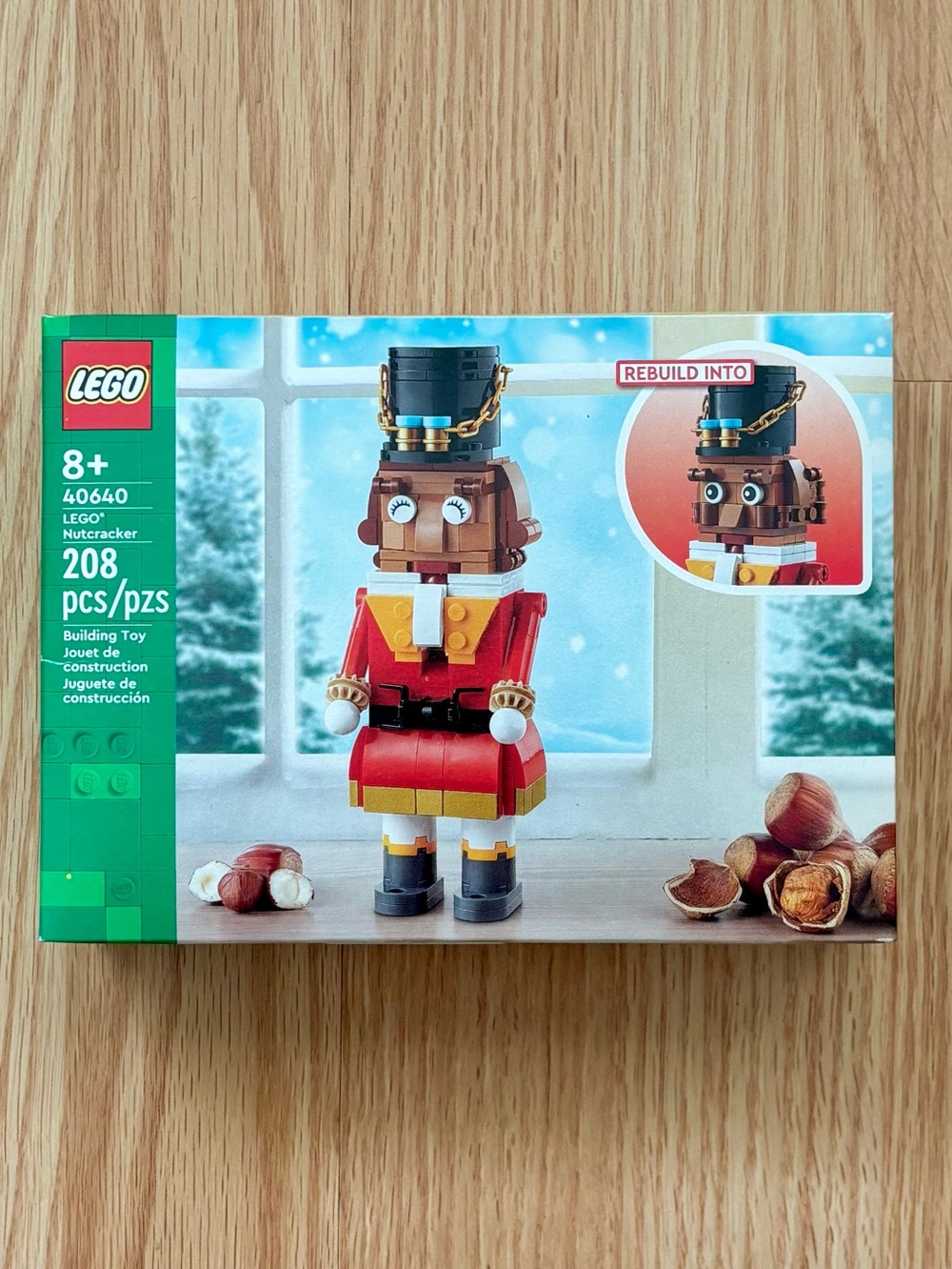 LEGO 40640 Red Nutcracker Holiday Figure Building Set